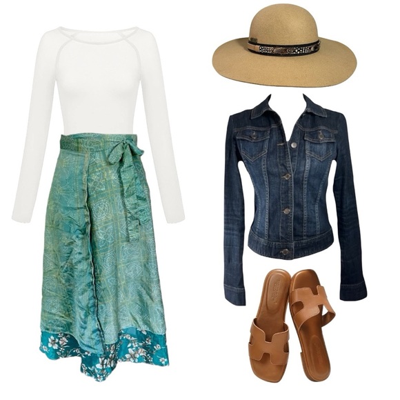 OBR Limited Dark Wash Jean Jacket sz XS - Picture 12 of 15